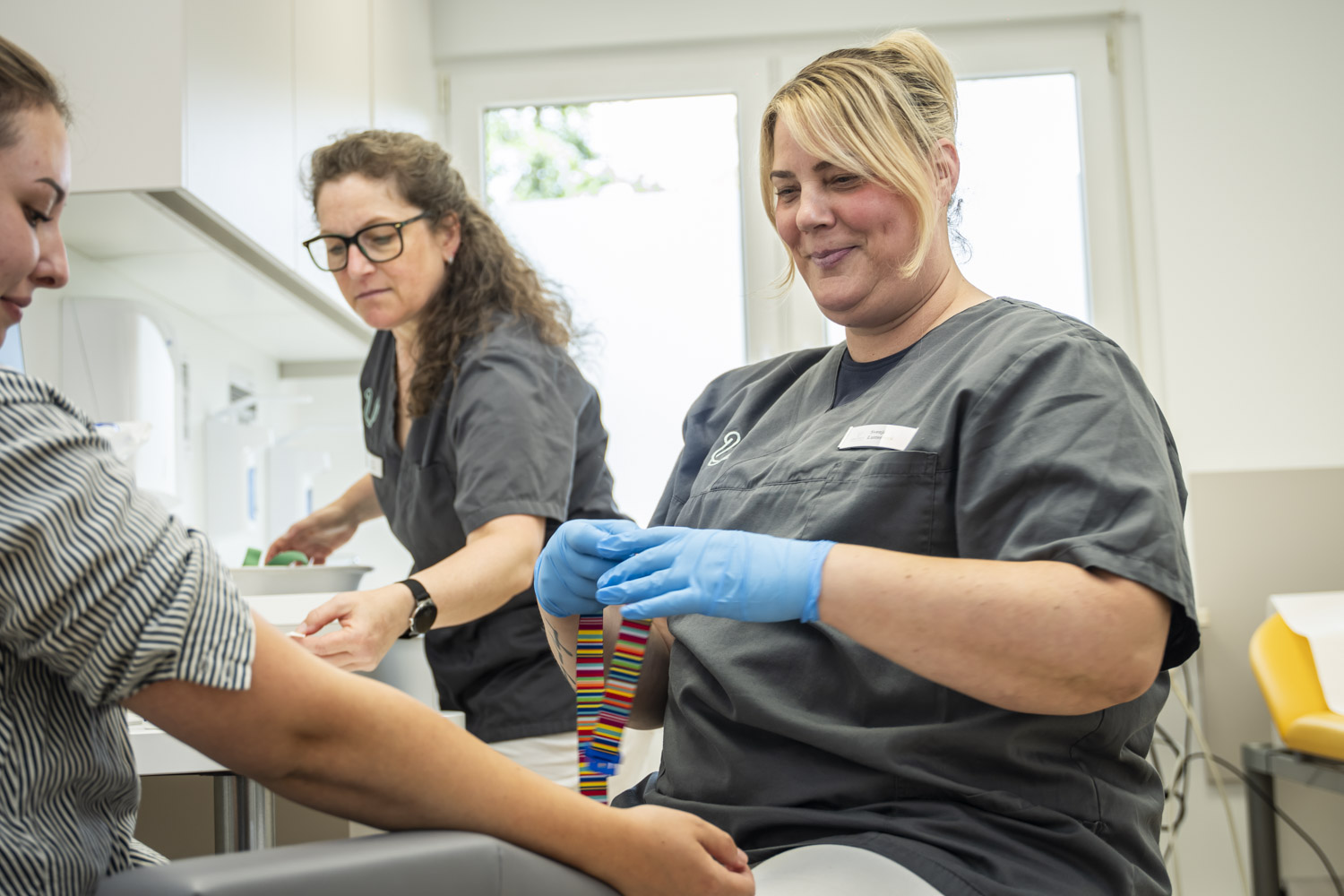 Das Praxisteam der Urologie² Hamm im Praxisalltag